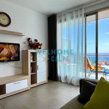 Апартаменты Lima Con Piscina Y Vista Al Mar Кальпе Экстерьер фото
