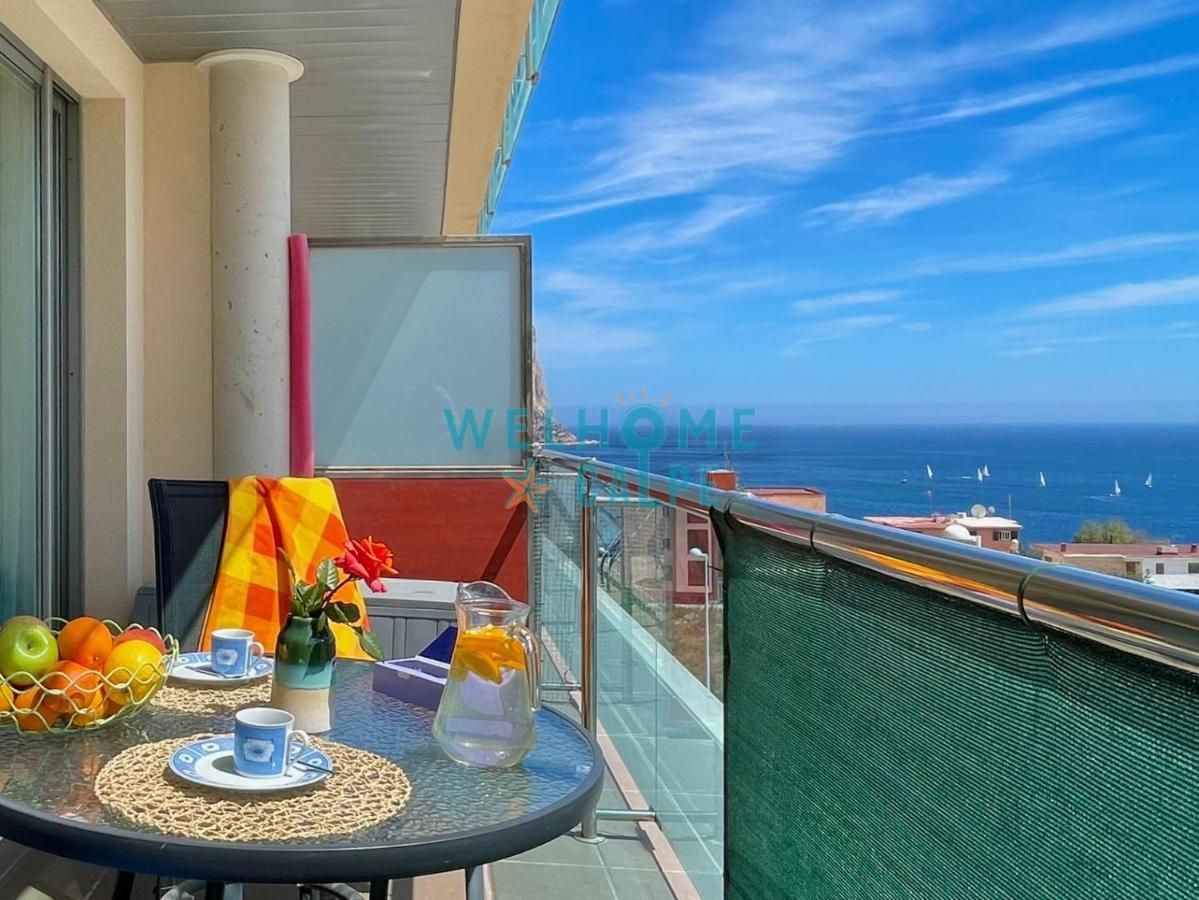 Апартаменты Lima Con Piscina Y Vista Al Mar Кальпе Экстерьер фото